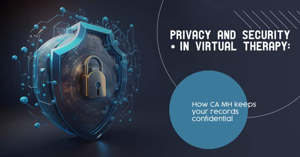 Privacy in Virtual Therapy